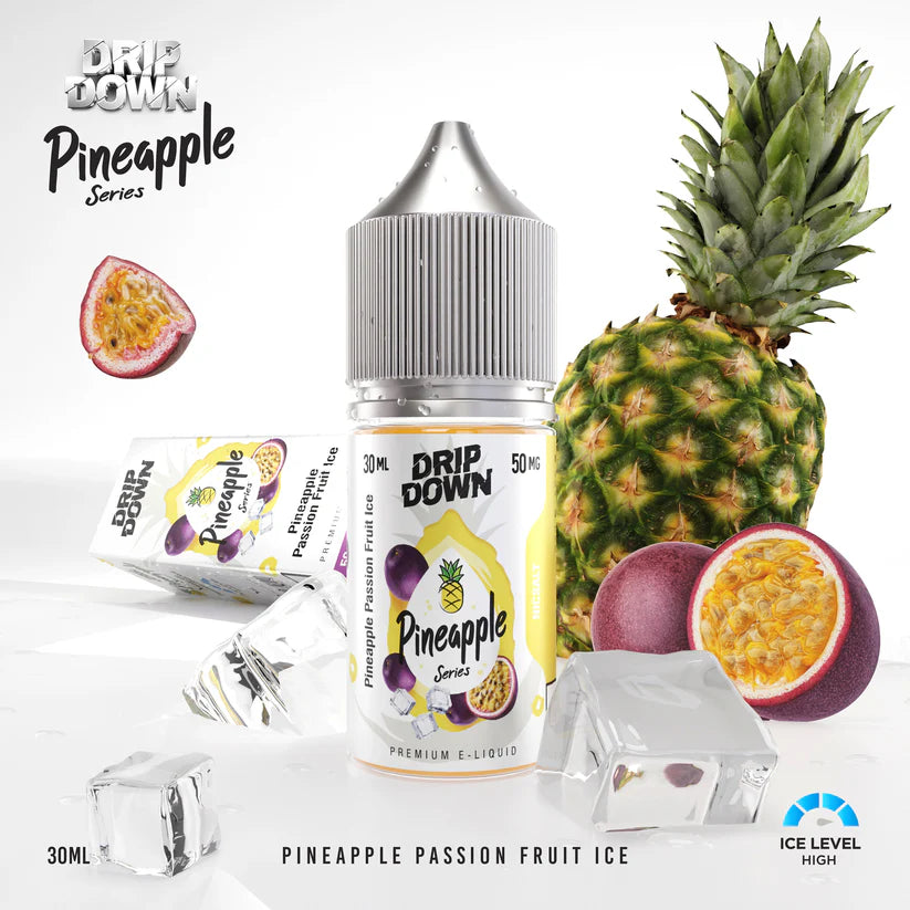 Drip Down Pineapple Passion Fruit Ice – 30ml