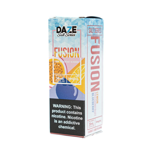 Buy Iced Lemon Passionfruit Blueberry 7 Daze Fusion Salt At Best Price In Pakistan
