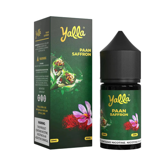 Yalla Paan Series Paan Saffron 30ml Best Price in Pakistan